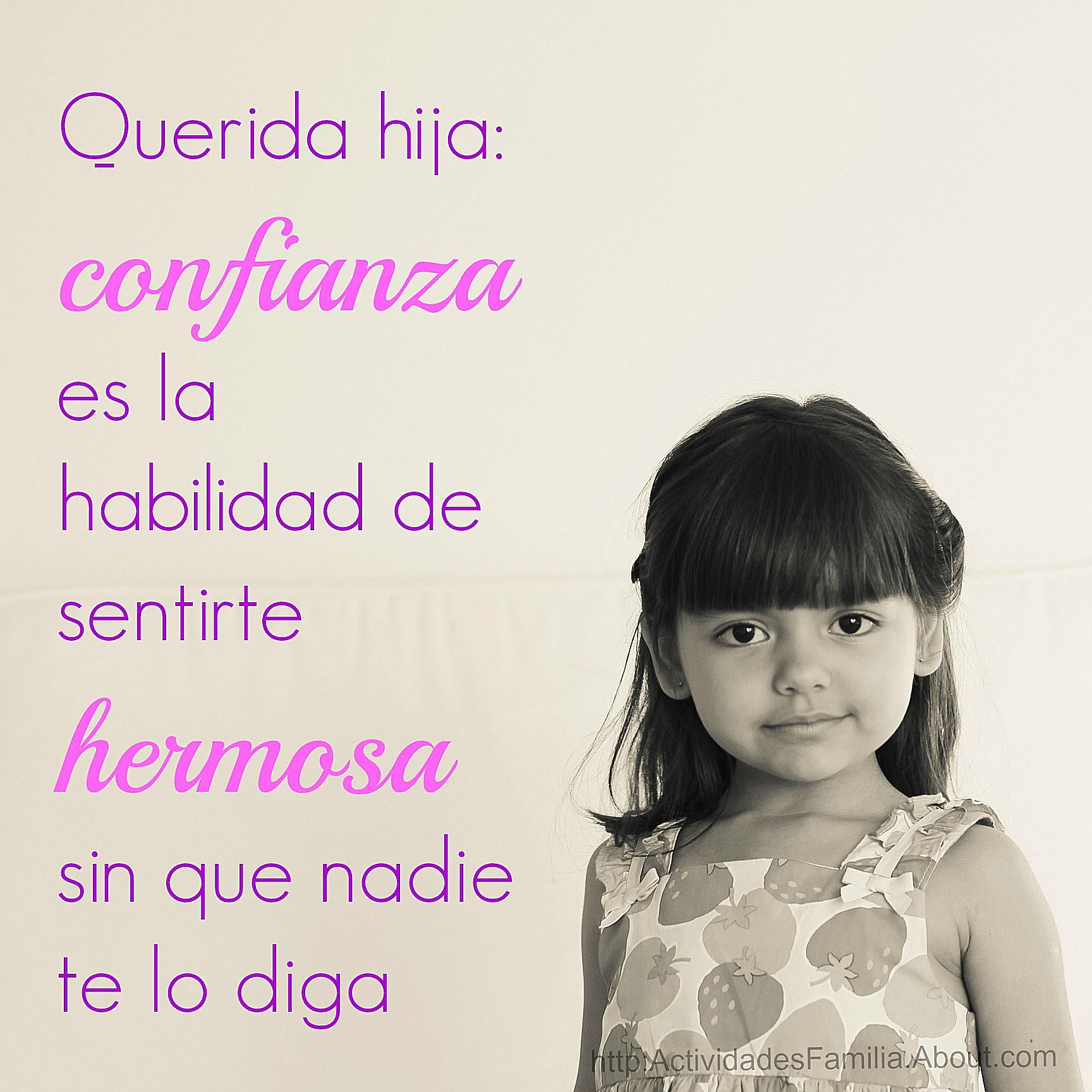 20 Frases de amor para una hija