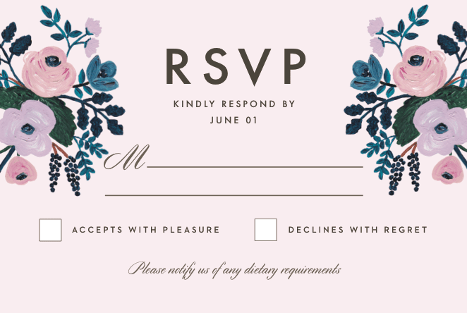 What Is Rsvp Form