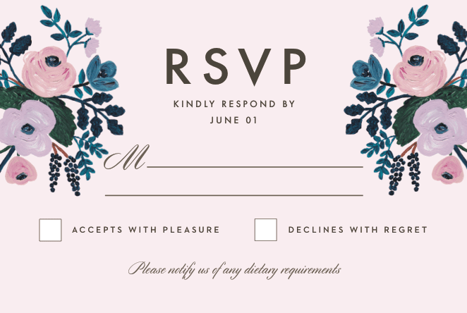 What Does RSVP Mean On An Invitation 