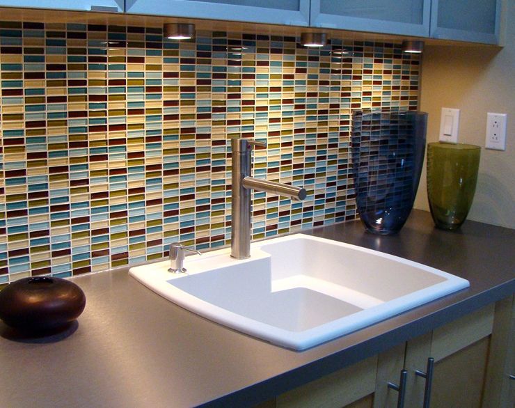 Mosaic Tile Ideas For Kitchen and Bathroom