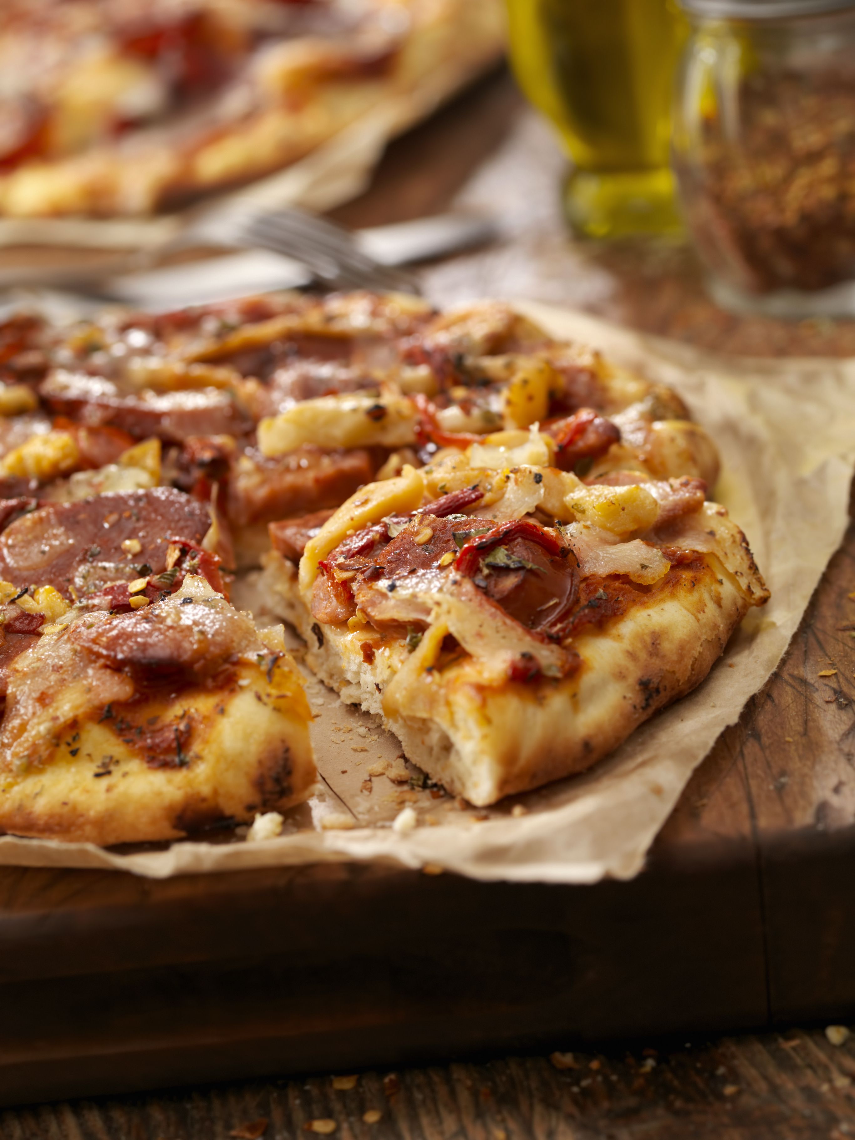 Spanish Chorizo and Serrano Ham Pizza Recipe