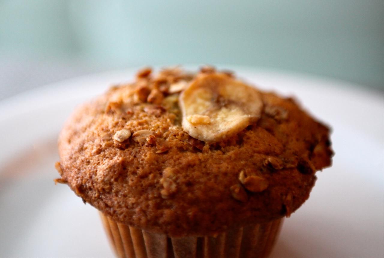 Low-Fat Banana Muffins Recipe