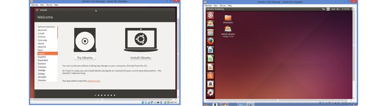 Install Ubuntu in a Virtual Machine