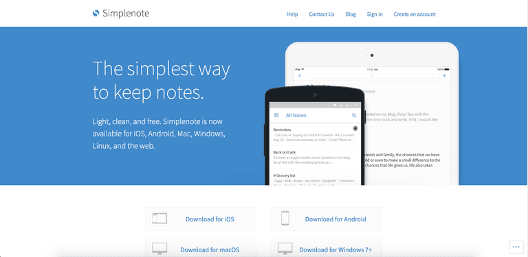 best free note taking app 2018