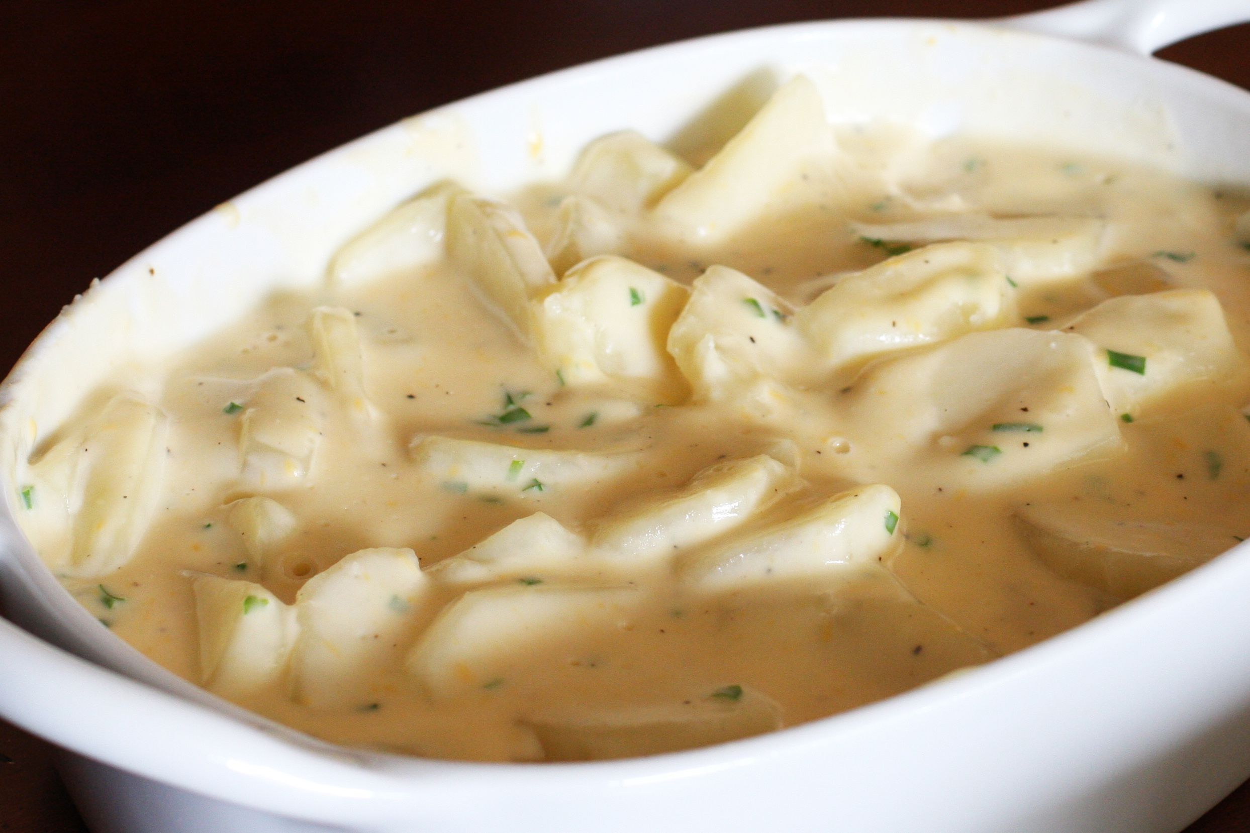 how to make a cheese sauce for potatoes