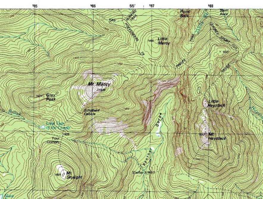topographic elevation map