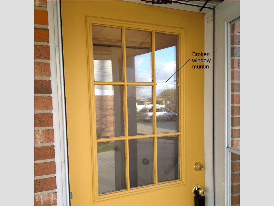 How to Replace a Glass Frame in an Exterior Door