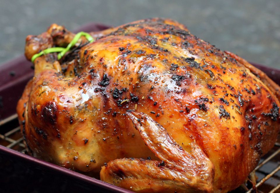 baked in whole chicken oven recipe Chicken and Roasted Herb Recipe Lemon