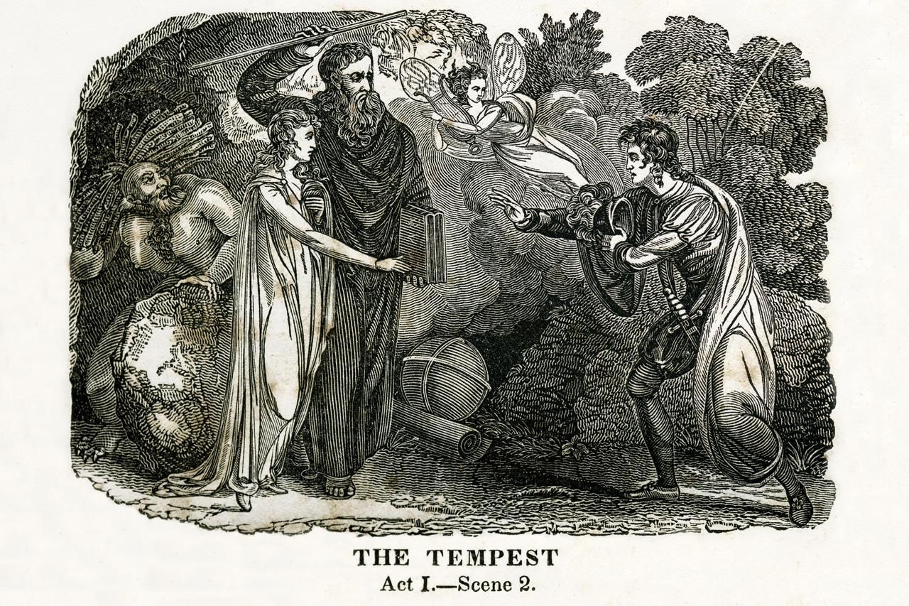 setting of the tempest