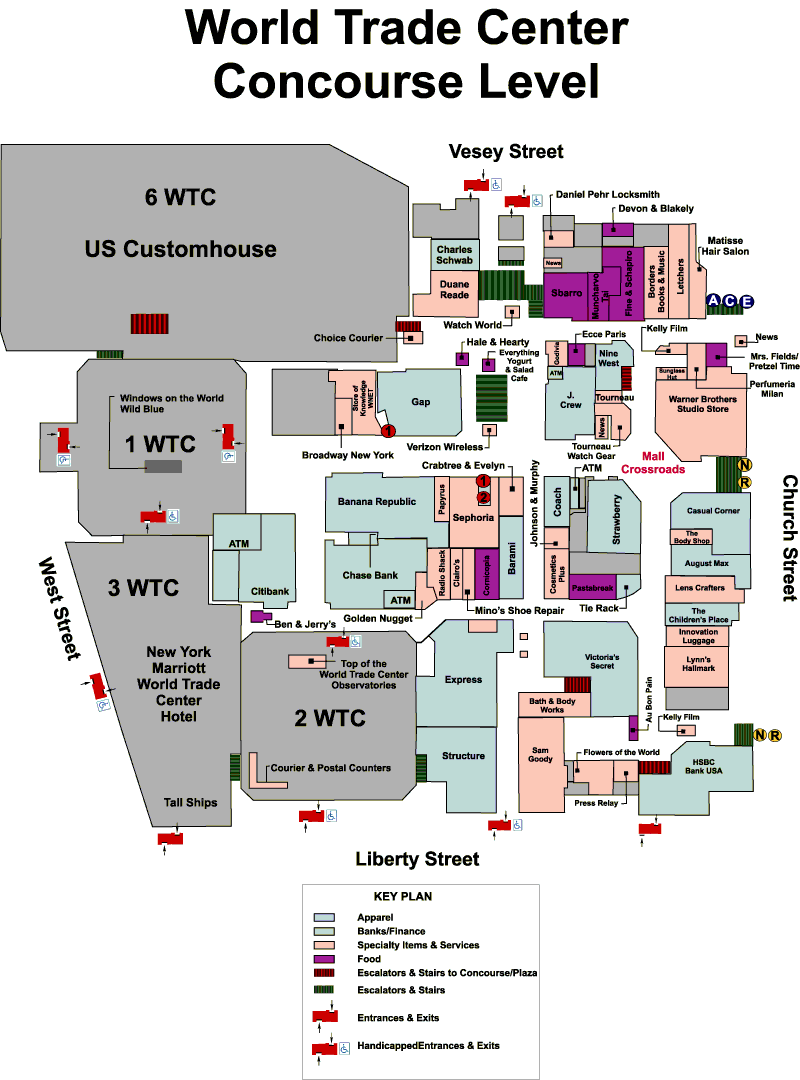 Images of the World Trade Center, 1970-2001