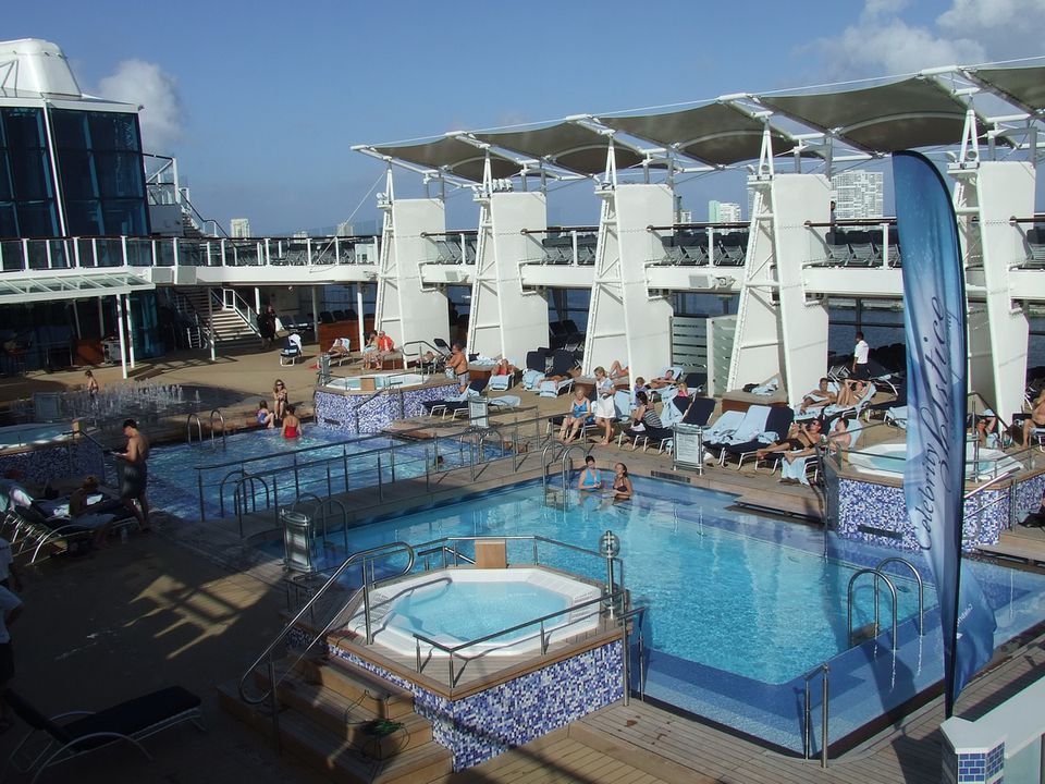 Celebrity Solstice Outdoor Common Areas