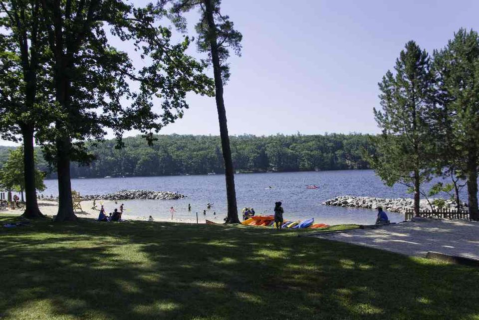 Scenic Views of Deep Creek Lake in Maryland