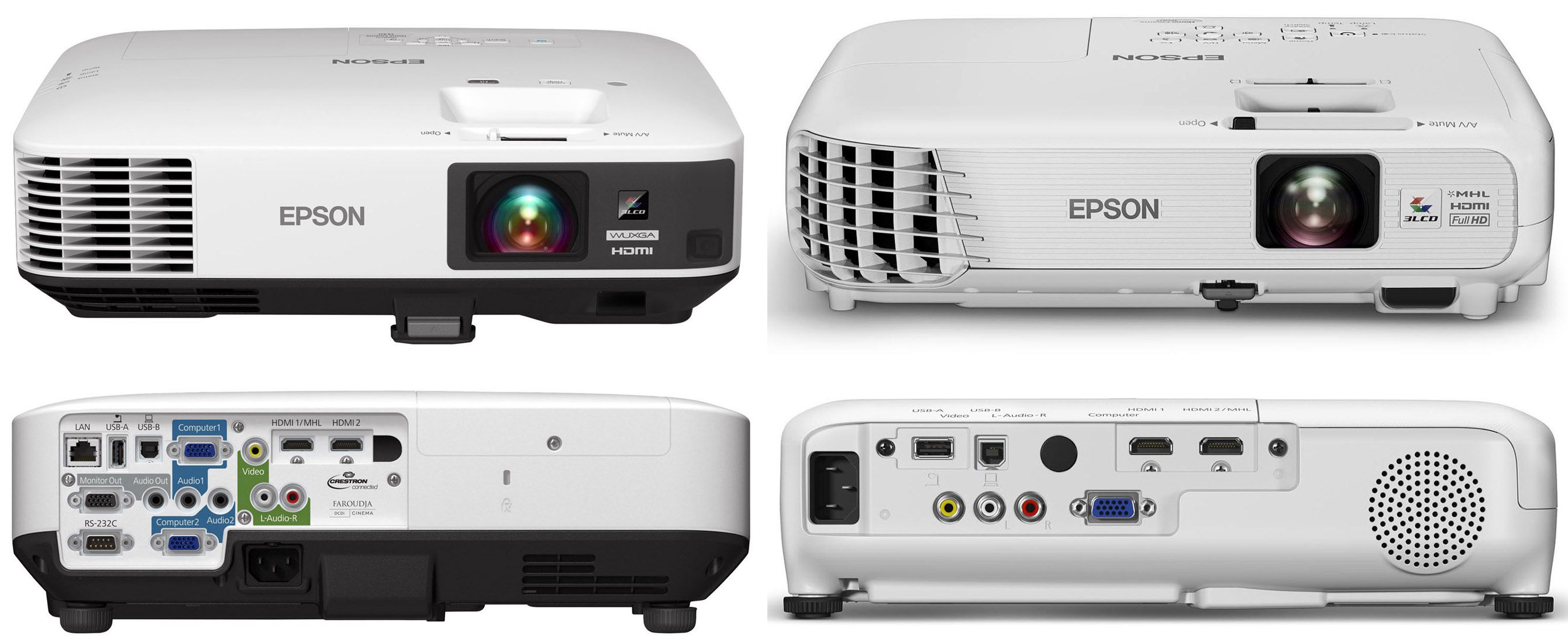 Epson Announces Two High Brightness Video Projectors