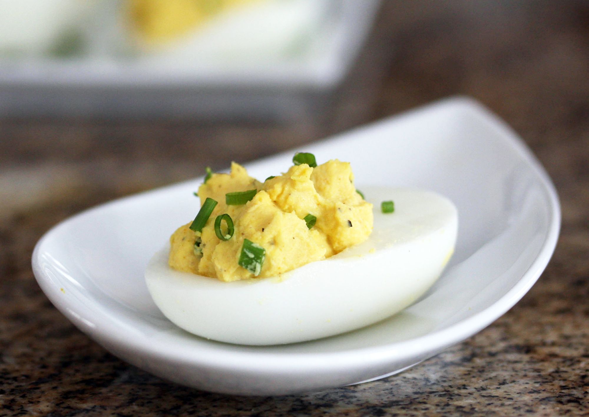 Basic Deviled Eggs with Mayonnaise