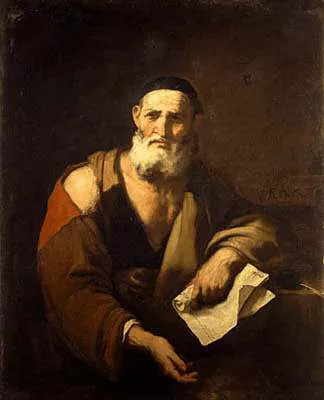 Leucippus painting