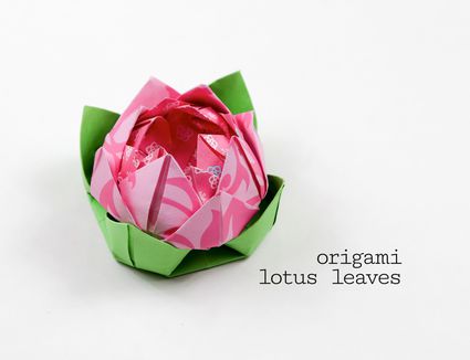 easy origami flower modular