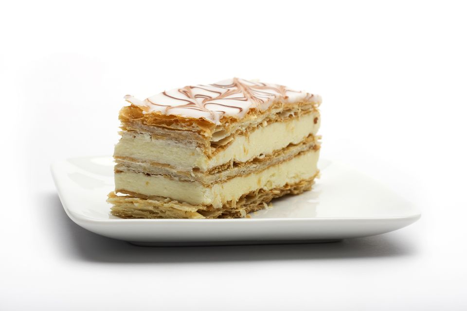 French Napoleon Pastry (MilleFeuille) Recipe