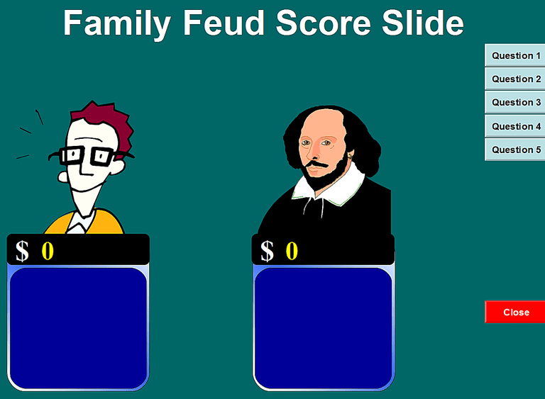 6 Free Family Feud PowerPoint Templates for Teachers