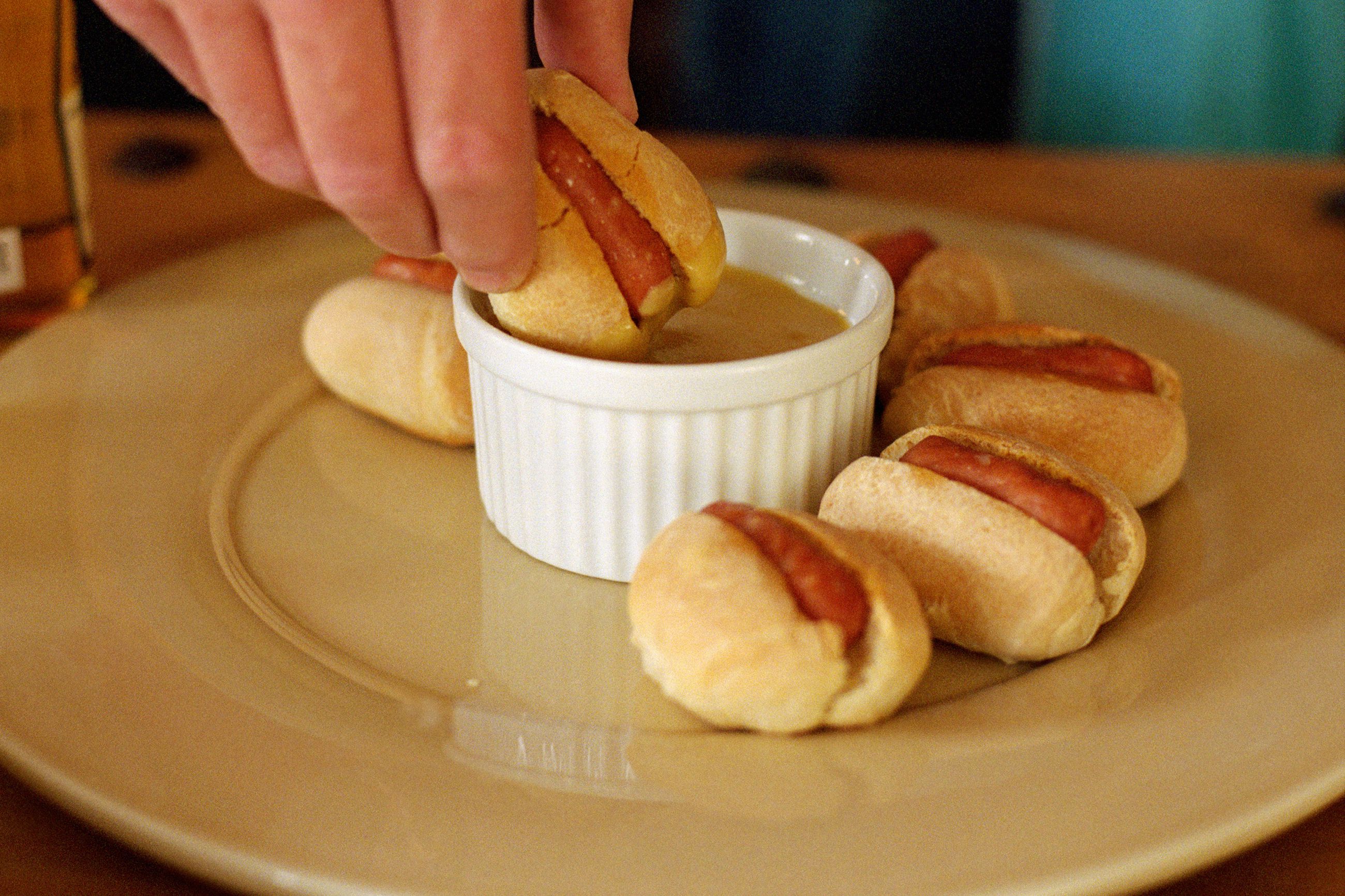 Quick And Easy Mustard Mayonnaise Dipping Sauce   Hotdogs Mustardsauce GettyImages 89801768 596edf35845b340011a8597f 