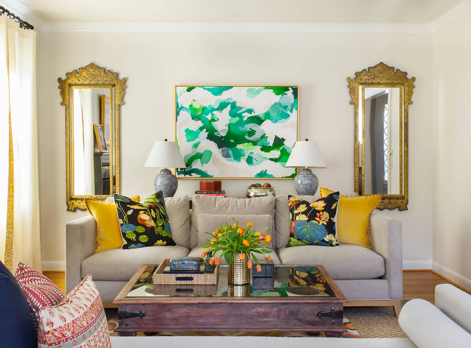 21 Colorful  Living  Rooms  to Crave