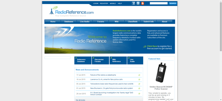 live police scanner online listen