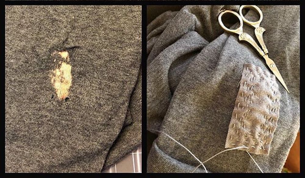 Visible Mending Is an Act of Rebellion Against the Fashion Industry