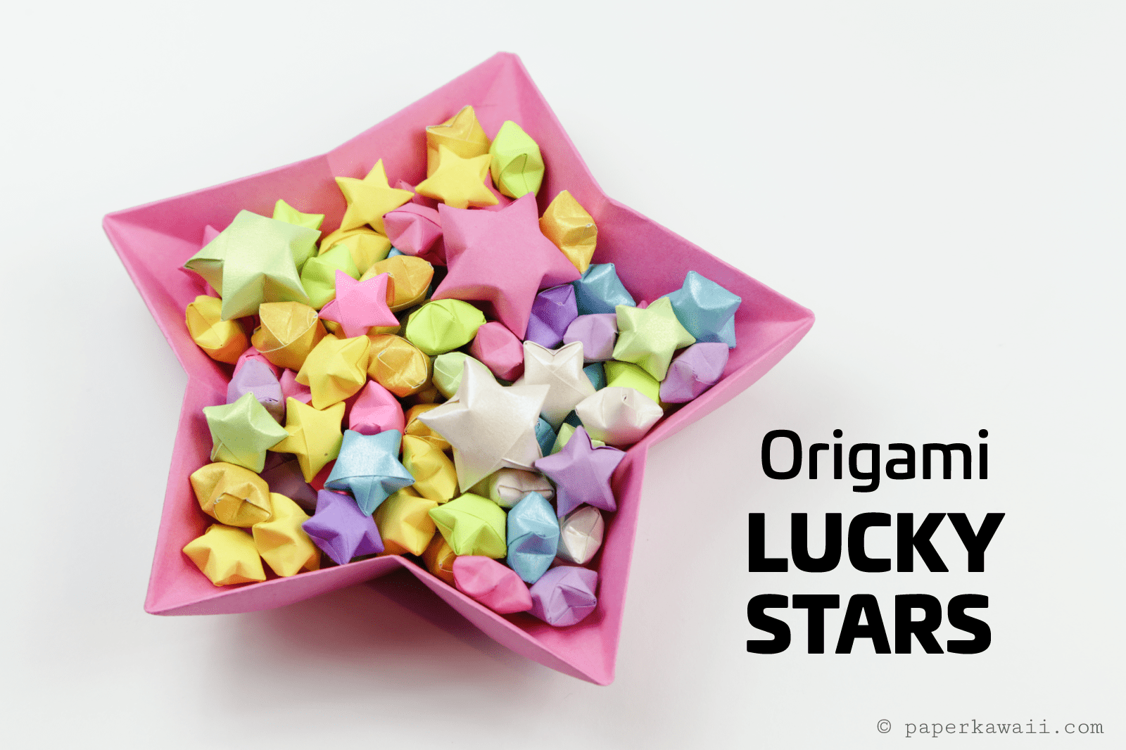 How to Make Origami Lucky Stars!