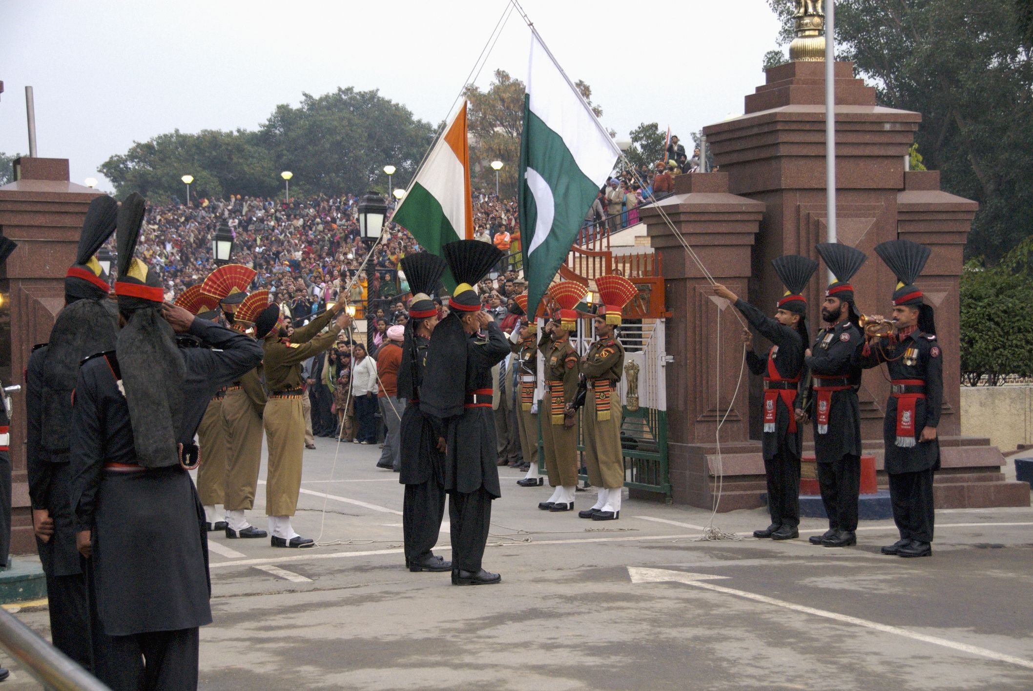 Wagah Border Ceremony Photo Gallery