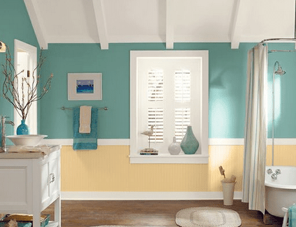 paint color ideas for a small bathroom