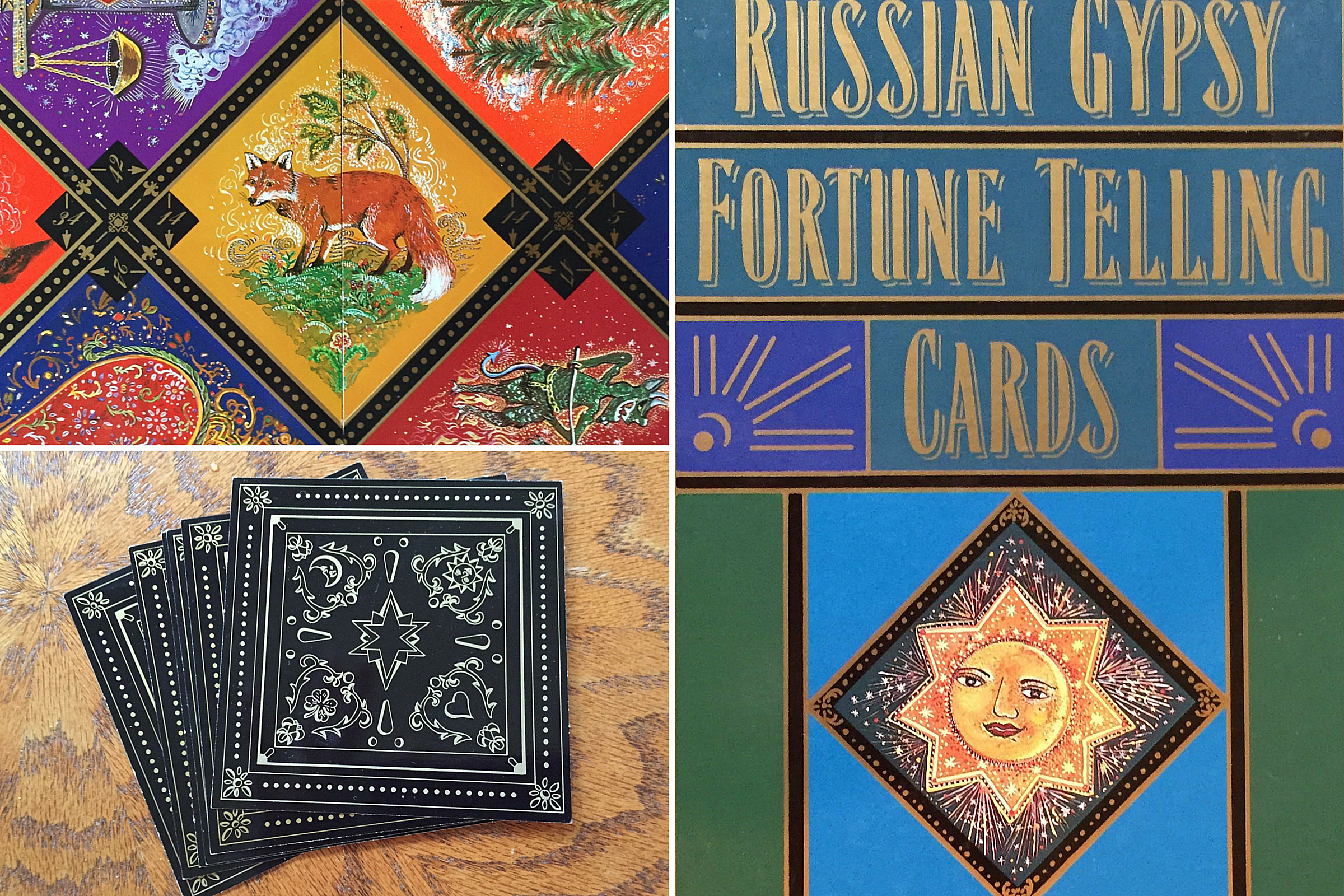 Russian Gypsy Fortune Telling Cards Layout and Reading