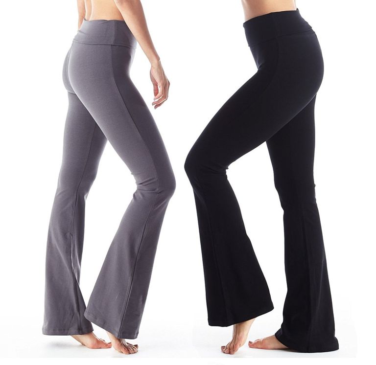 Style&Co. Style & Co Plus Size Tummy-Control Bootcut Yoga Pants