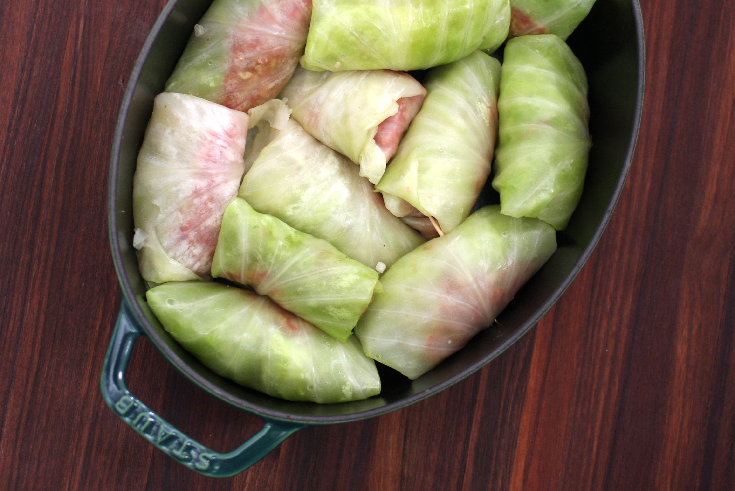 Crock Pot Stuffed Cabbage Rolls Recipe