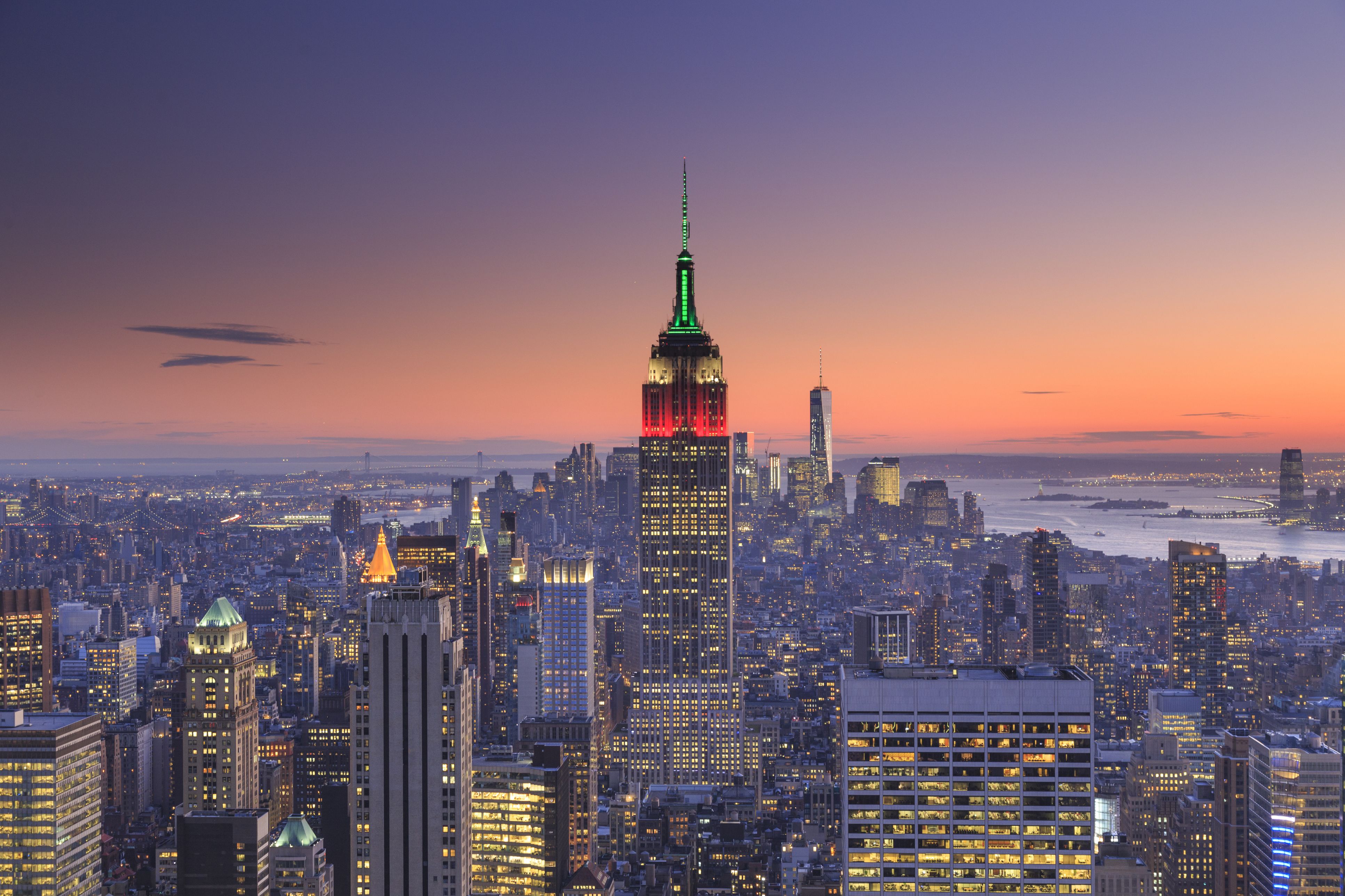 top of the rock in new york        <h3 class=