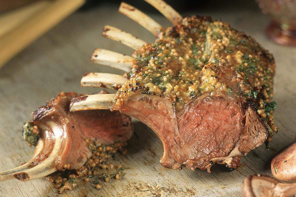 Honey Mustard Rack Of Lamb Recipe