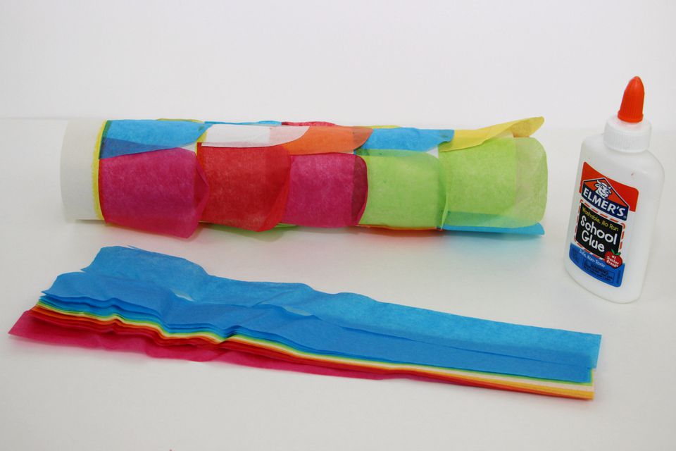 Download DIY: Tissue Paper Windsock Craft