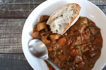 Hearty Rabbit Stew With Vegetables