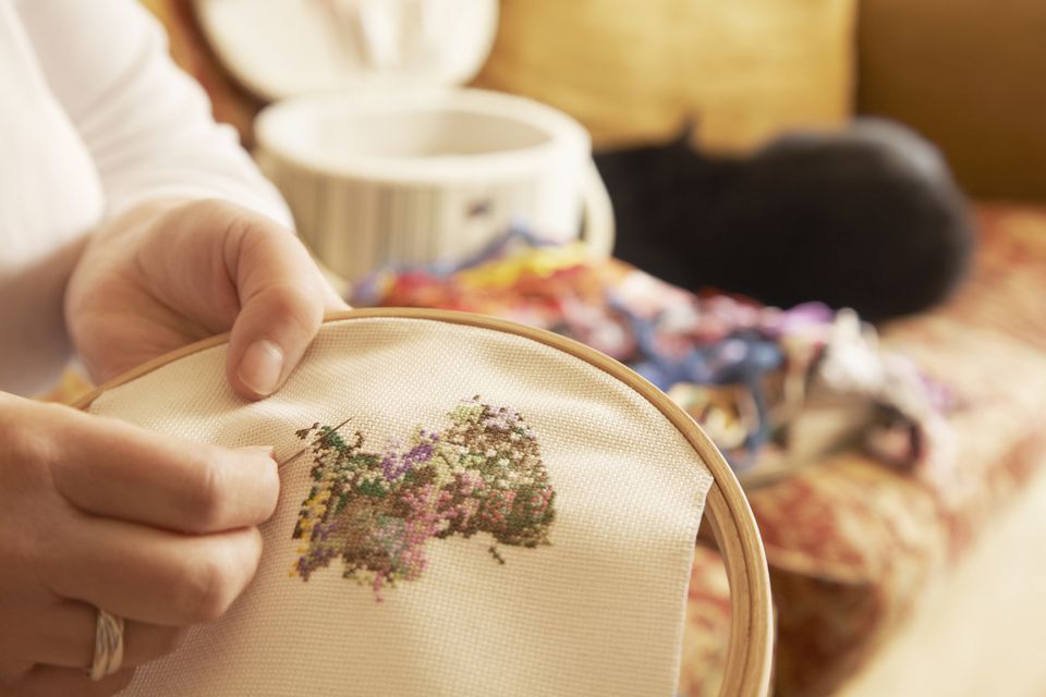 Learn the five basic stitches in cross stitch