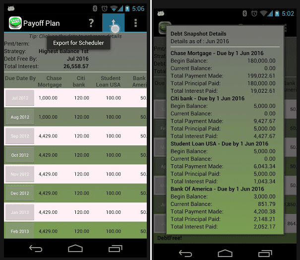 Debt Tracker Apps for Android