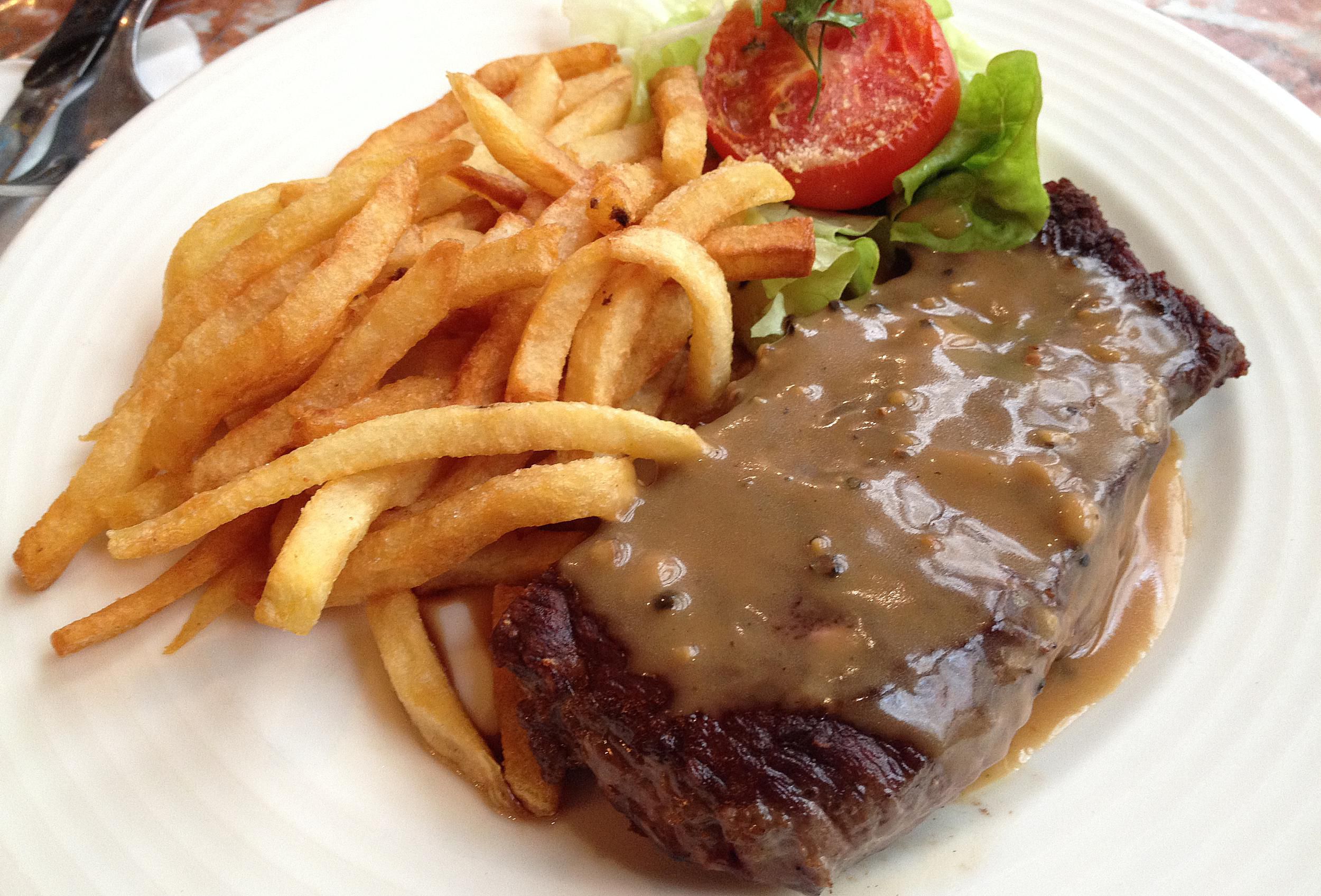 Steak Au Poivre No Alcohol