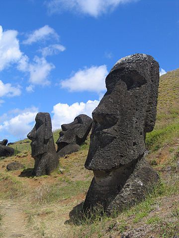 Moáis de la Isla de Pascua