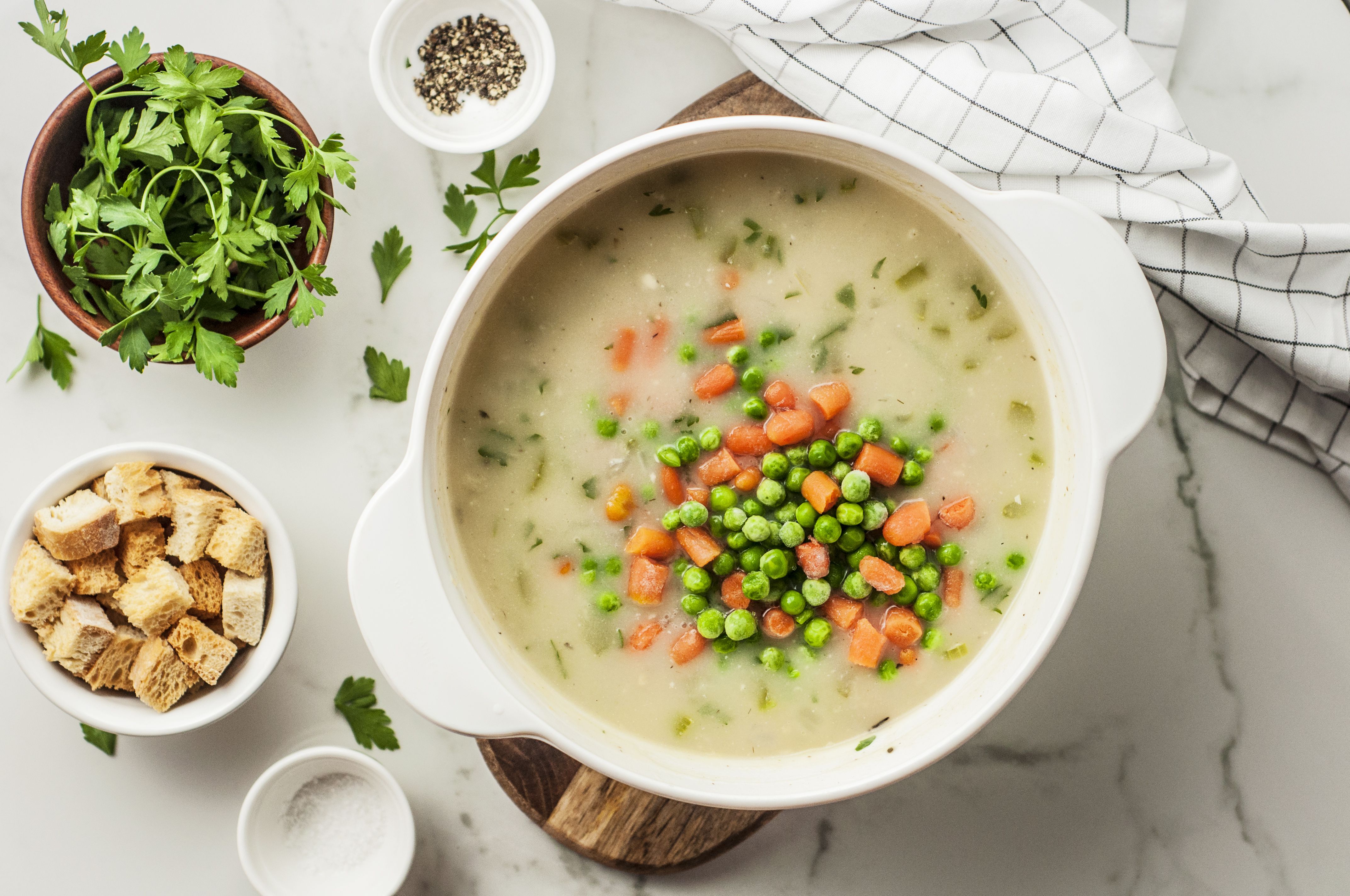 Creamy Chicken Noodle Soup Recipe