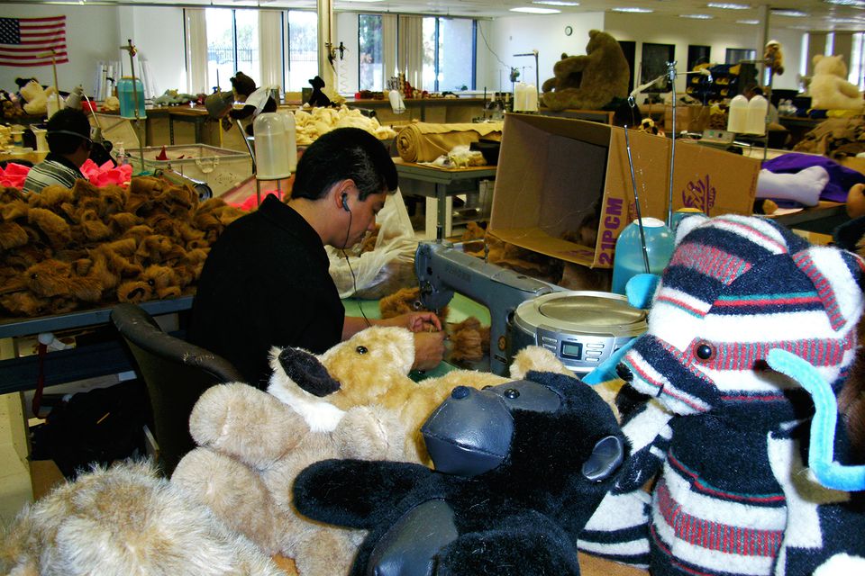 stuffed bear factory