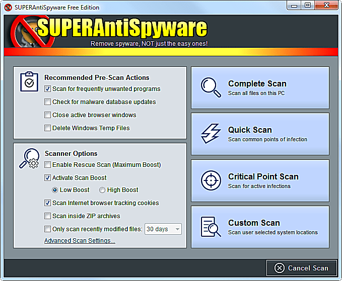 download superantispyware free
