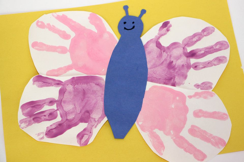 DIY: Handprint Butterfly Craft for Kids