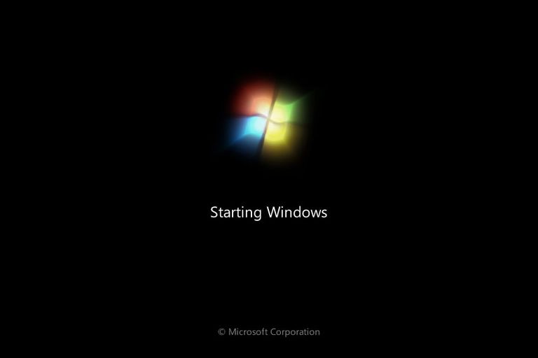 windows 7 start