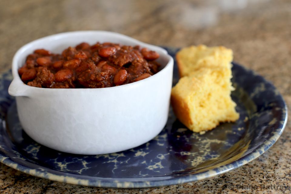 Crock Pot Chili Beans With Ground Beef