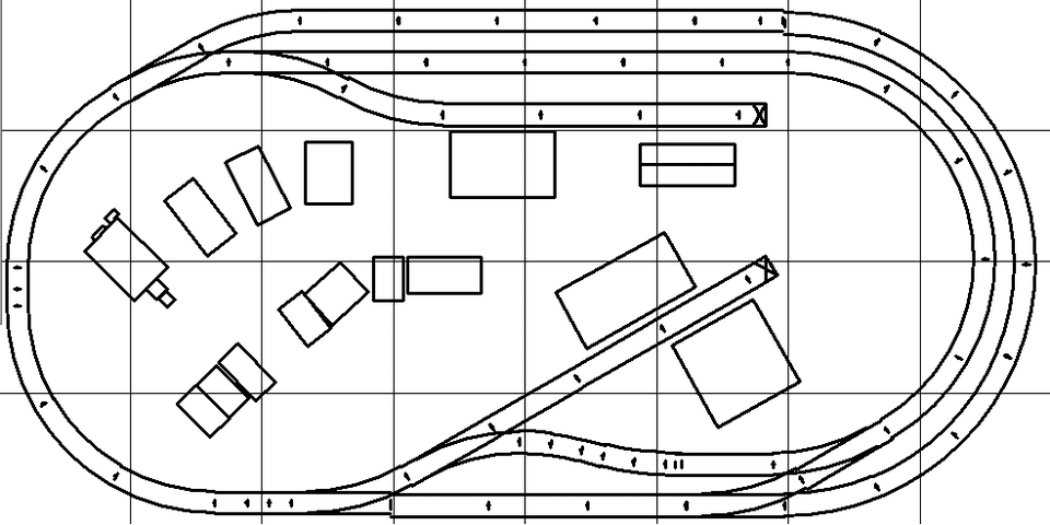 HO Scale Model Railroad Layout Track Plans