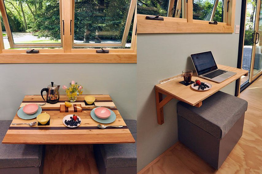 tiny house kitchen table ideas