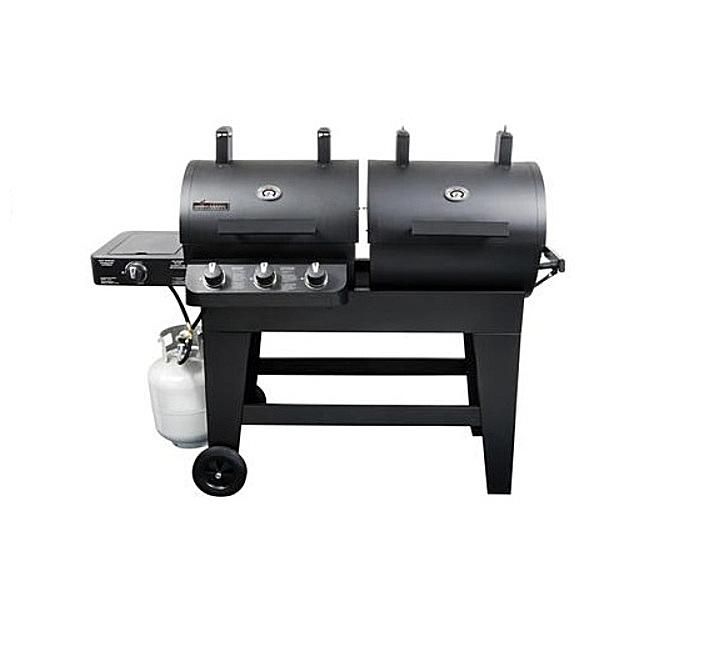 Brinkmann Dual Zone 3Burner Gas and Charcoal Grill