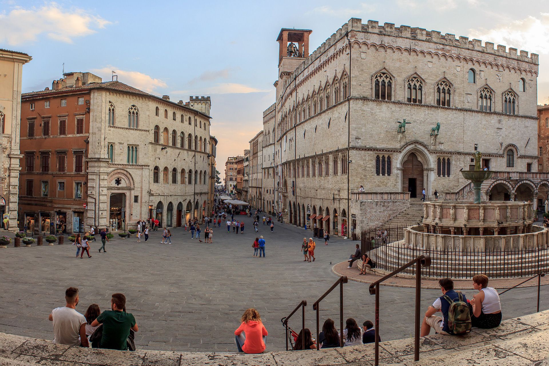 Perugia Hill Town in Central Italy